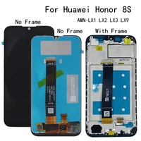 original lcd for huawei honor 8s lcd display touch screen digitizer assembly for honor 8s ksa lx9 kse lx9 repair kit with frame