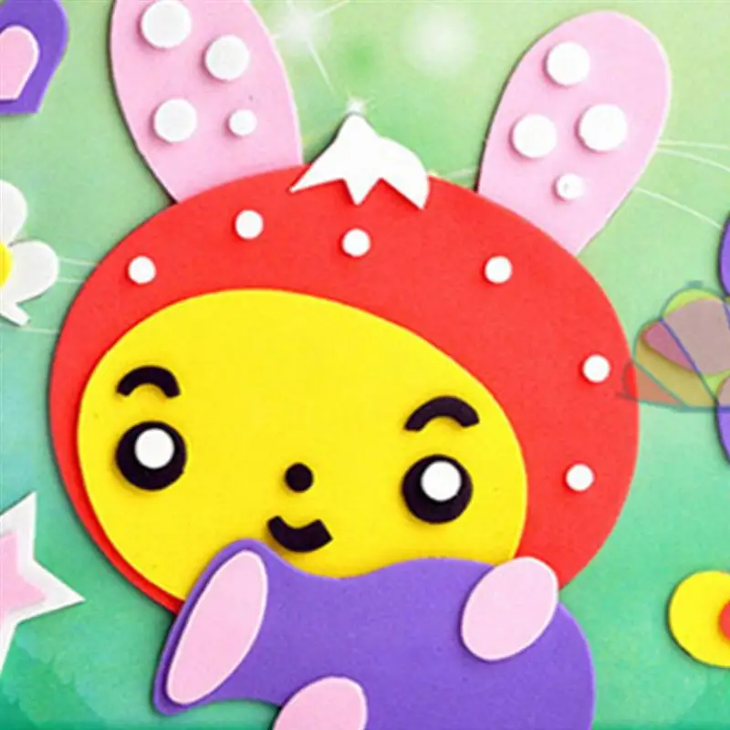 10 шт толщина 1 мм EVA пены Бумага s ручной работы из пеноматериала листов губка DIY