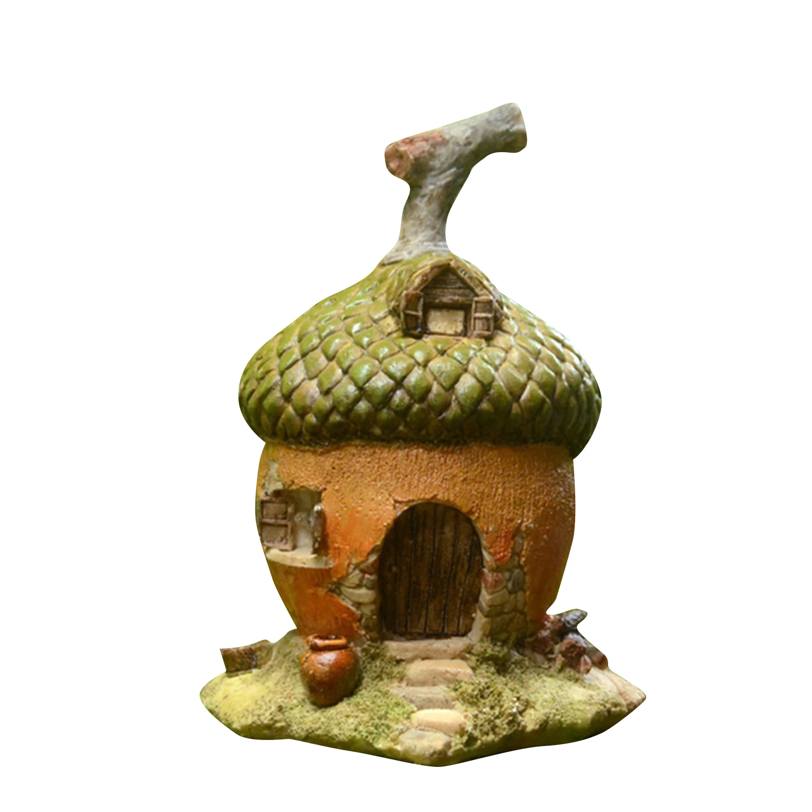 

Home Decor Creative Mini House Ornaments Handmade Resin Crafts Home Gardening Decoration Birthday Gifts