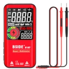 Мультиметр BSIDE S10, 9999 отсчетов, цифровой вольтметр переменногопостоянного тока, Омметр, тестер сопротивления, емкости, частоты, диодов, проверка целостности цепи