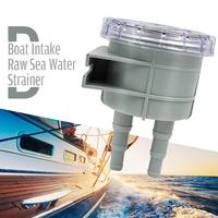 boat raw water intake sea water strainerfilter for 11 251 5 marine yacht speedboat engine hose etc boat accessories marine
