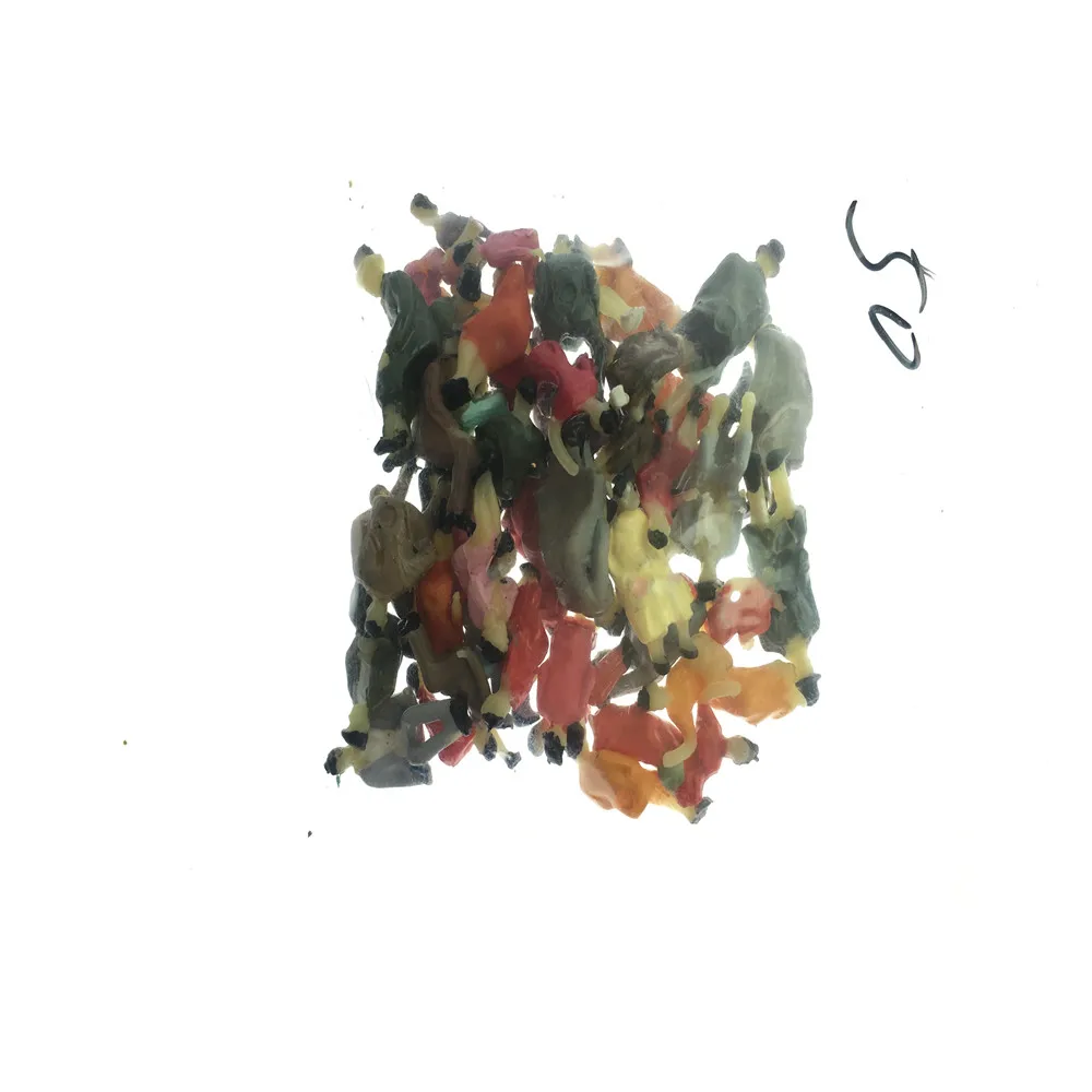 50 мест стоя хо масштаб соотношение 1:87 Миниатюрная кукла модель статуя пейзаж