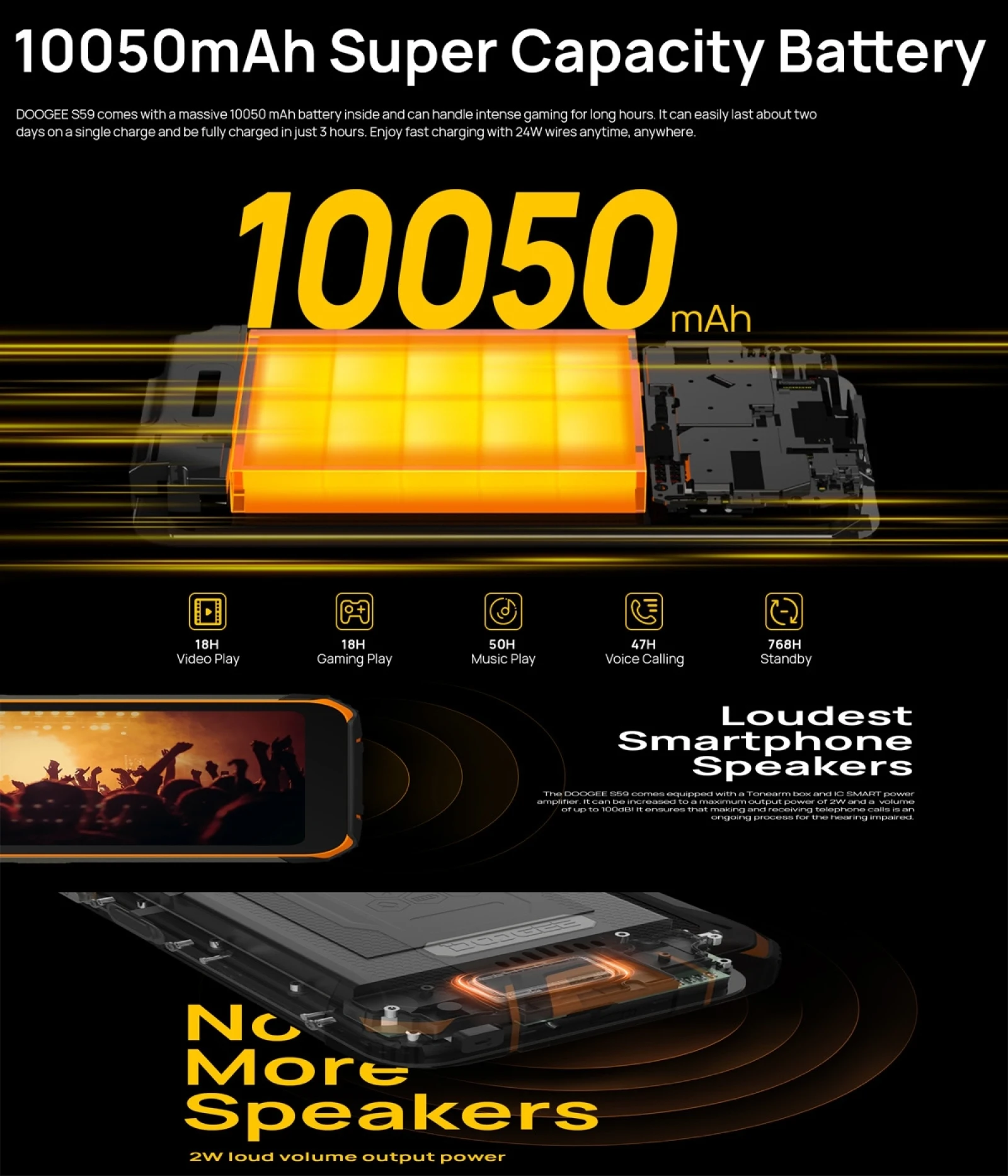 DOOGEE S59 IP68 прочный телефон Android 10 Helio A25 Восьмиядерный 4 Гб Оперативная память 64