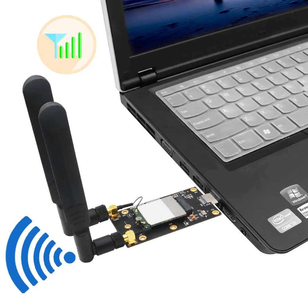 Обновление NGFF(M.2) к USB 3 0 адаптер с 2.G/ 5G двойная антенна двойной слот для карт NANO SIM