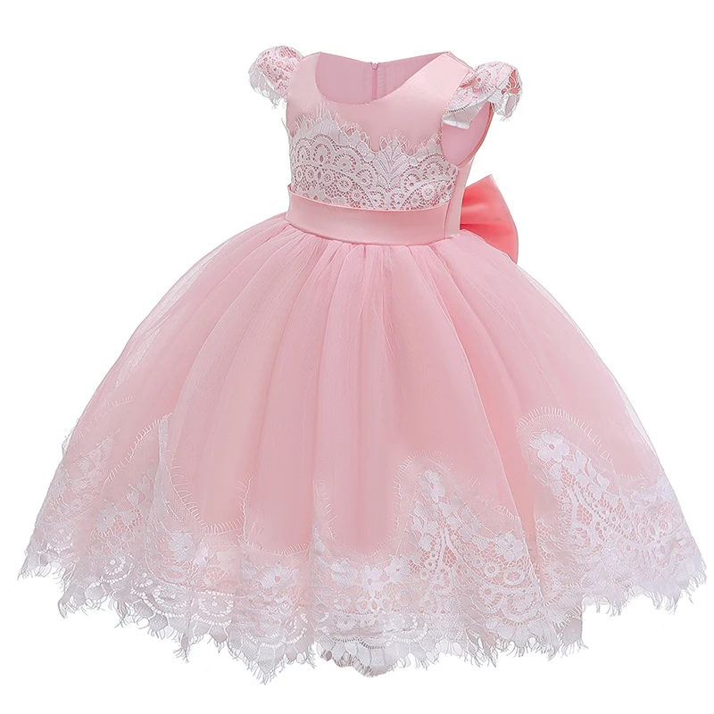 LZH Halloween Dress Flower Girls Wedding Children Birthday Party Princess Ball Gown Kids Dresses For Yellow Clothes |