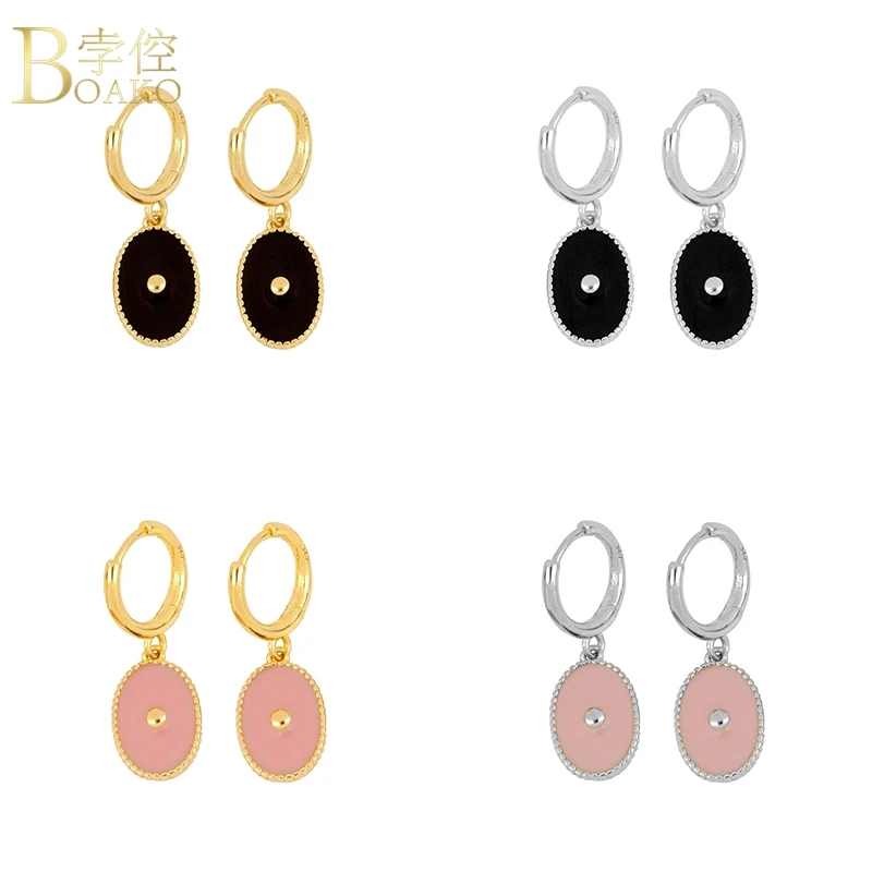 

Женские круглые серьги BOAKO из стерлингового серебра 925 пробы