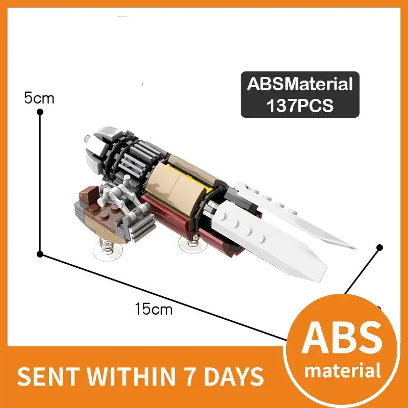 

Star space Wars Marshall's Swoop Bike Model Building Blocks Diy Bricks creator Constructor blocks Educational children's toys