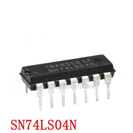 

NEW Original 10PCS SN74LS04N DIP14 SN74LS04 DIP 74LS04N 74LS04 DIP-14 HD74LS04P new and IC Wholesale one-stop distribution list