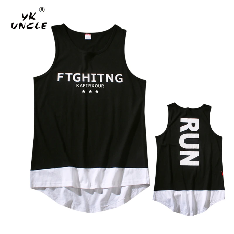 

Майка мужская хлопковая YK UNCLE, летняя, без рукавов, для занятий спортом, бодибилдингом