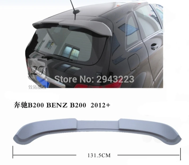 Неокрашенный спойлер из АБС пластика для заднего крыша крыла багажника со