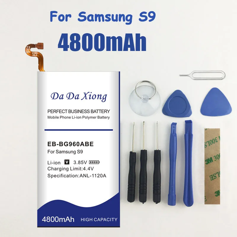 Фото Аккумулятор 4800 мАч для Samsung GALAXY S9 G9600 G960F SM-G960 | Аккумуляторы телефонов