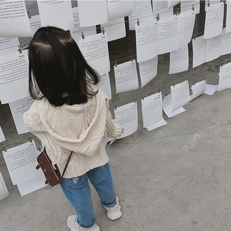 VearDoller Girls Denim Pants Fashion Leopard Patchwork Kids Ripped Jeans for Girl 2-8Years Children's Clothing Baby | Детская одежда