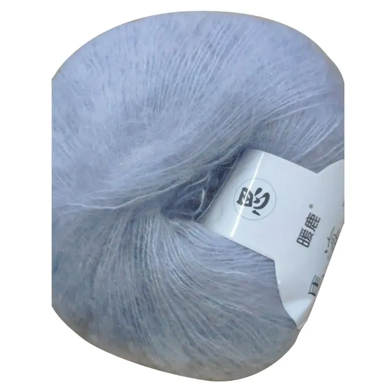 Мягкая мохеровая кашемировая вязальная шерстяная пряжа шаль сделай сам шарф