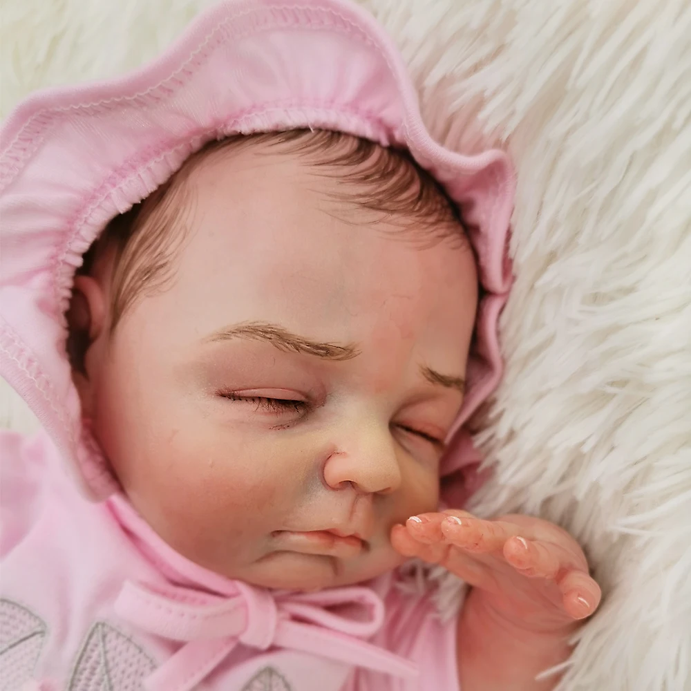 Новый дизайн Bebes reborn мягкий настоящий силикон baby dolls 18 &quot45 см коллекция