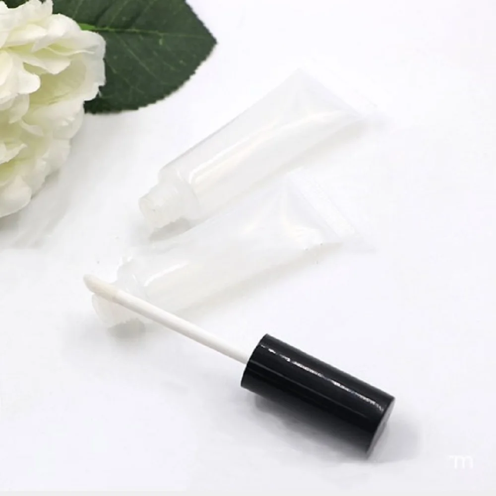 1pc 4ML Lip Tubes Squeezable Empty Gloss Bottle Container Plastic Containers Clear Lipstick Fashion Cool For Makeup | Красота и