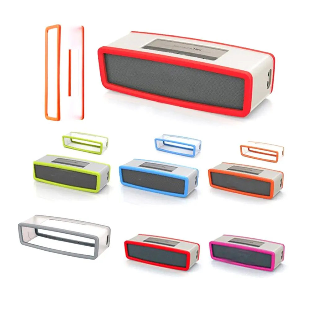 Портативный Силиконовый чехол для Bose SoundLink Mini 1 2 Sound Link I II Bluetooth защитная крышка