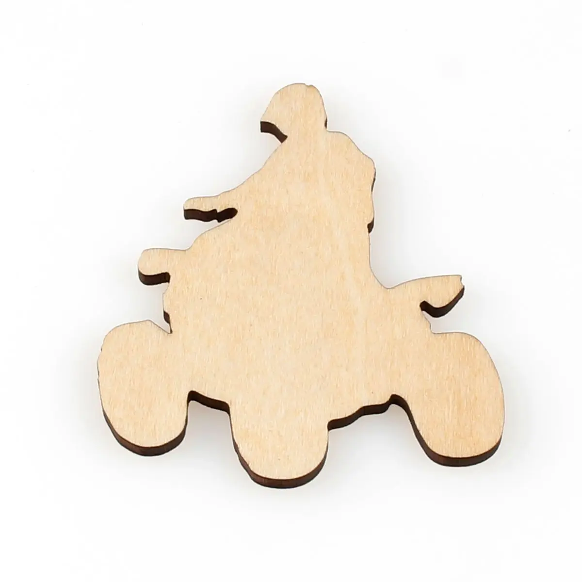 Форма мотоцикла лазерная вырезка талисмана рождественские украшения силуэт без