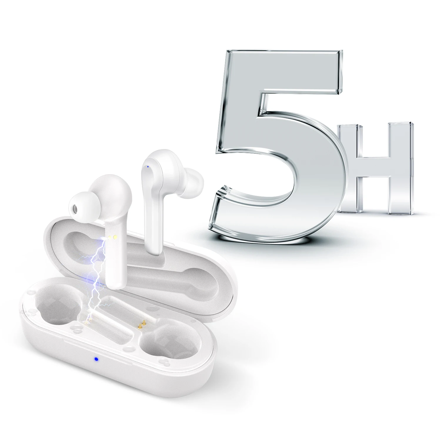 

Wireless Hearing aids Bluetooth Rechargeable Digital Hearing aid Touch Control Personal for iPhone Android for Deafness for Gift
