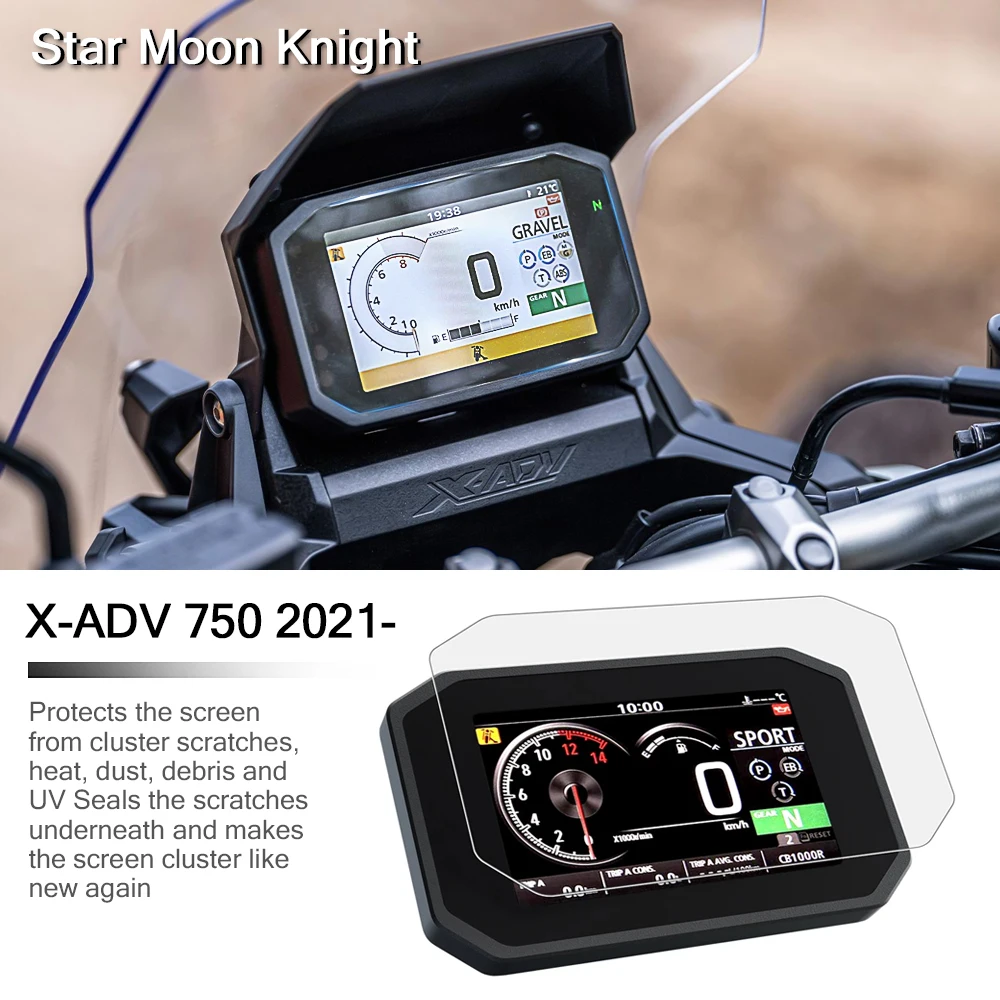 

Motorcycle Accessories Scratch Cluster Screen Dashboard Protection Instrument Film For Honda X-ADV 750 XADV X ADV XADV750 2021-