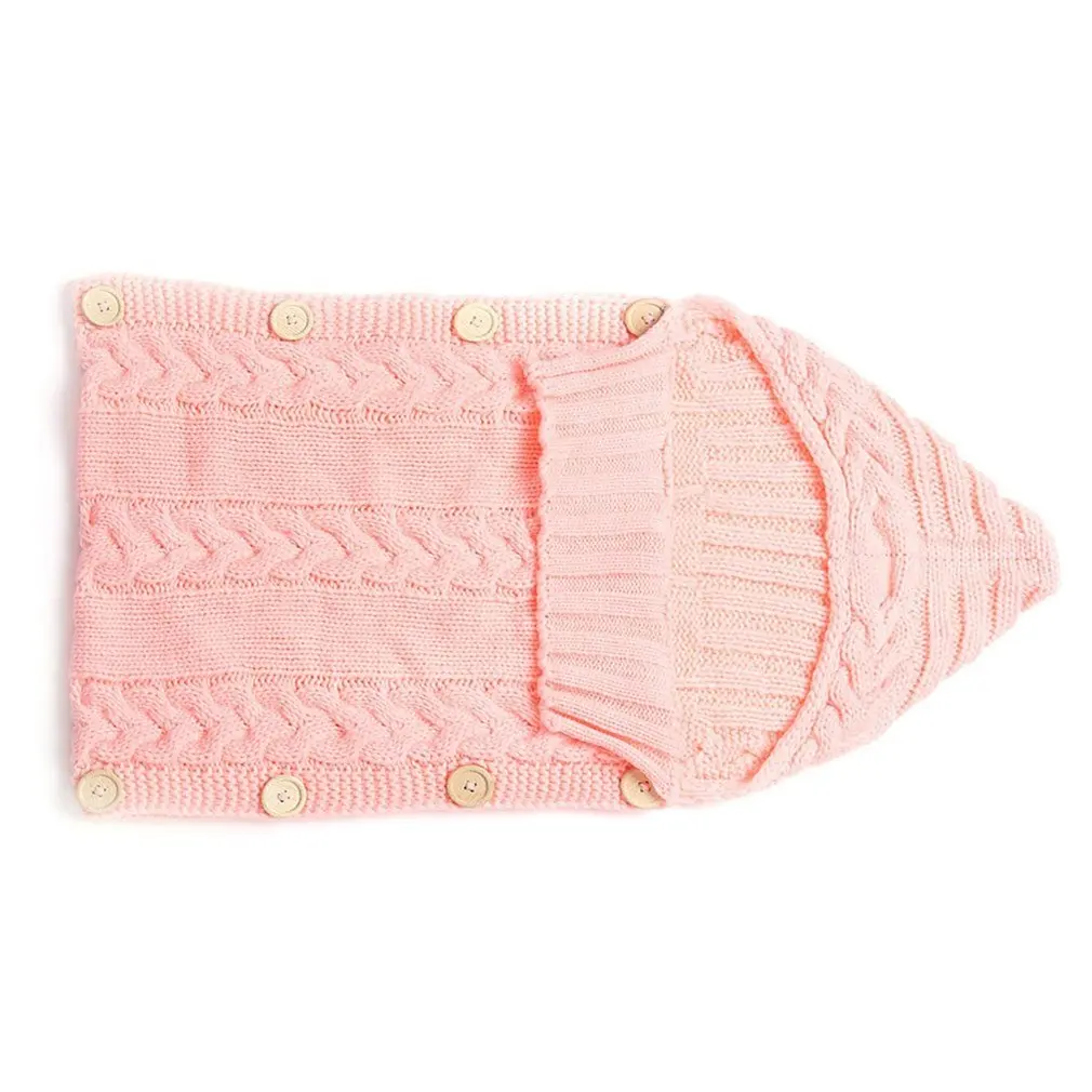 Спальный мешок для новорожденных толстая кофта с капюшоном из акрилового