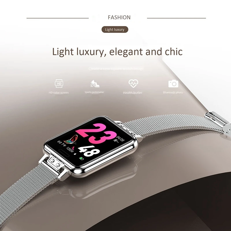 

ZL13 Women Color Sn Smartwatch with Blood Pressure Notifications