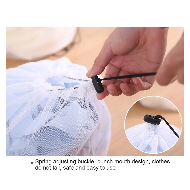 

3 Size Mesh Laundry Wash Bags Folding Underwear Bra Socks Washing Machine Cloth Protection Net Filter Laundry Clothing Care Bag