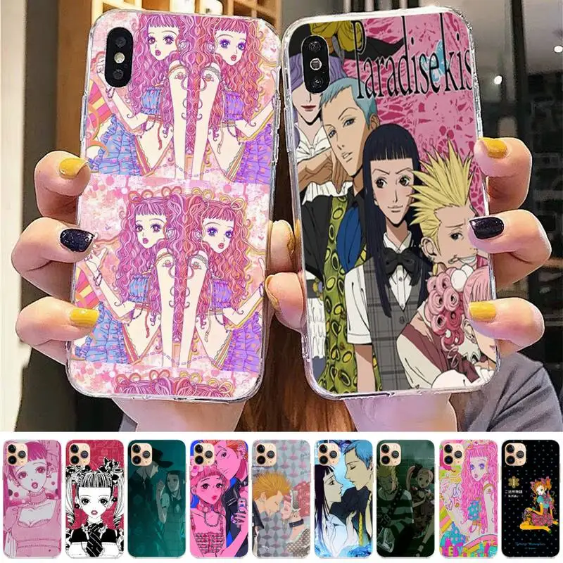Чехол для телефона с аниме paradise kiss miwako iphone 13 8 7 6 6S Plus X 5S SE 2020 XR 11 12 pro XS MAX | Мобильные