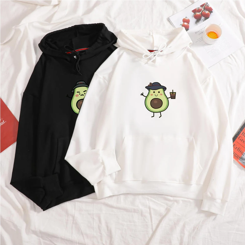 Толстовки большого размера женская одежда для пар влюбленных милая веганская