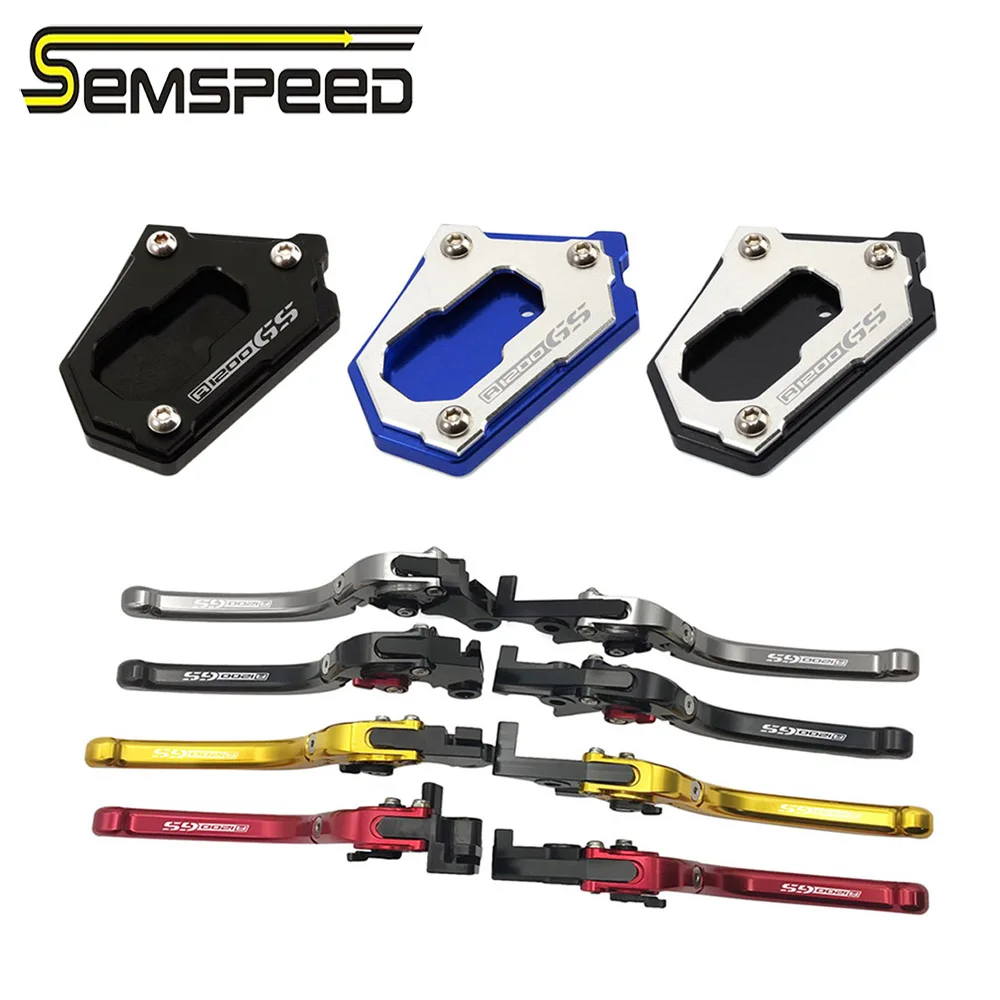 Для BMW R1200GS 2004-2012 ADV ADVENTURE 2006-2013 R 1200 R1200 GS Мотоцикл CNC складные рычаги боковая стойка