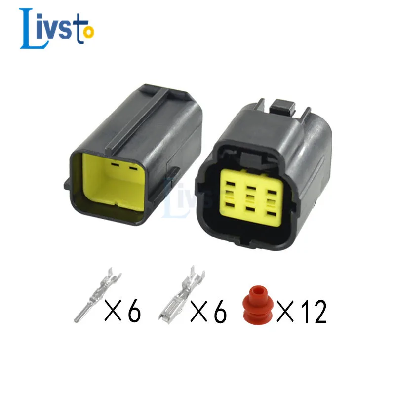 1 комплект 2 3 4 6 8 10 12 16 Pin Way Denso Водонепроницаемый проводной разъем электрическая