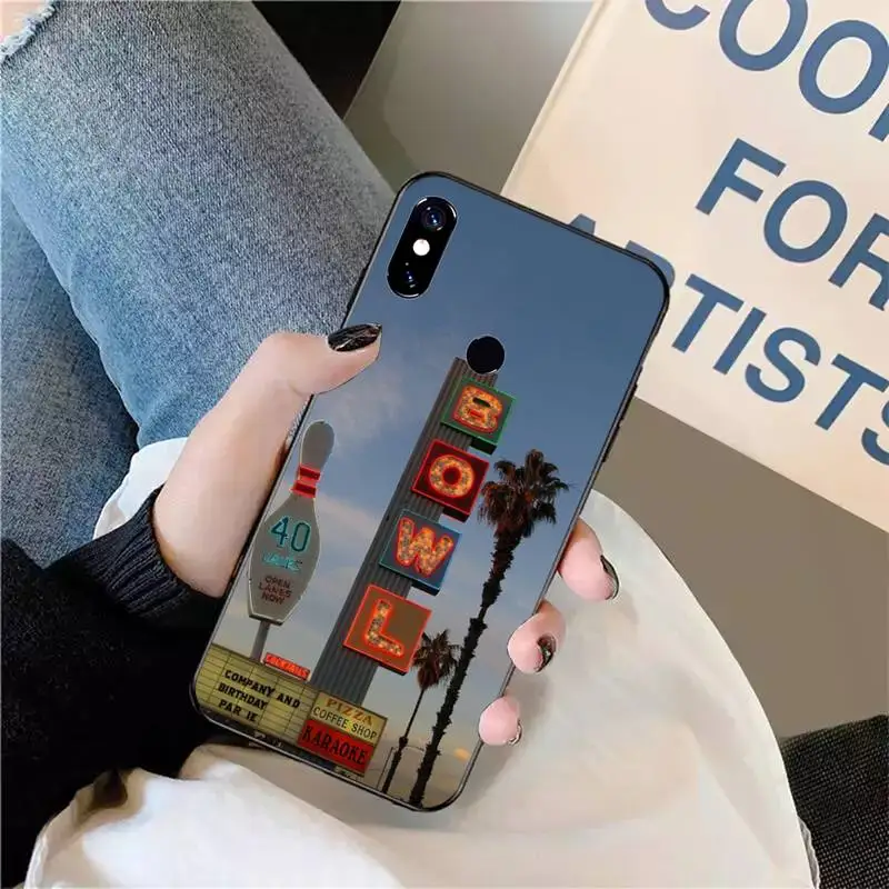 

Travel World Map Road Sign Phone Case For Xiaomi Redmi note 7 8 9 t max3 s 10 pro lite