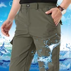 Водонепроницаемые походные штаны для мужчин, зимние теплые флисовые штаны для рыбалки, кемпинга, альпинизма, лыжного спорта, уличные флисовые штаны