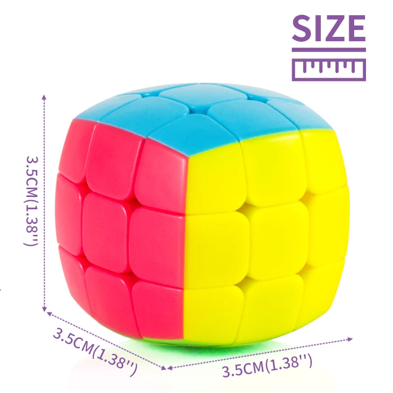 3x3x3 Мини магический куб брелок скоростной головоломка игрушки для детей