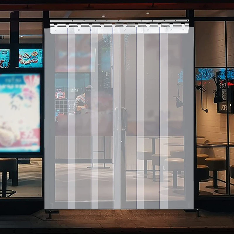 Ветрозащитная домашняя занавеска из ПВХ для кондиционера склада торгового