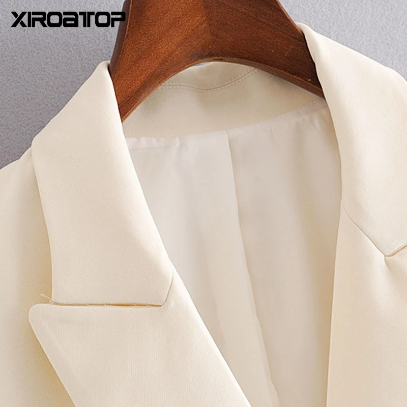 

NEW Fashion Women Autumn Blazers Jackets Work Office Lady Suit Slim Double Breasted Business Female Blazer Coat Talever
