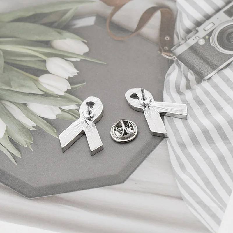 Красная лента булавки брошь на СПИД забота о ВИЧ и СПИДе булавка значок ювелирный