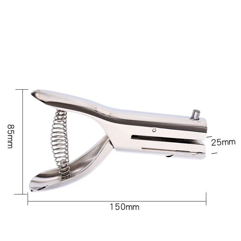 6 мм Ручные плоскогубцы с круглыми отверстиями мощные перфоратор для ПВХ карты