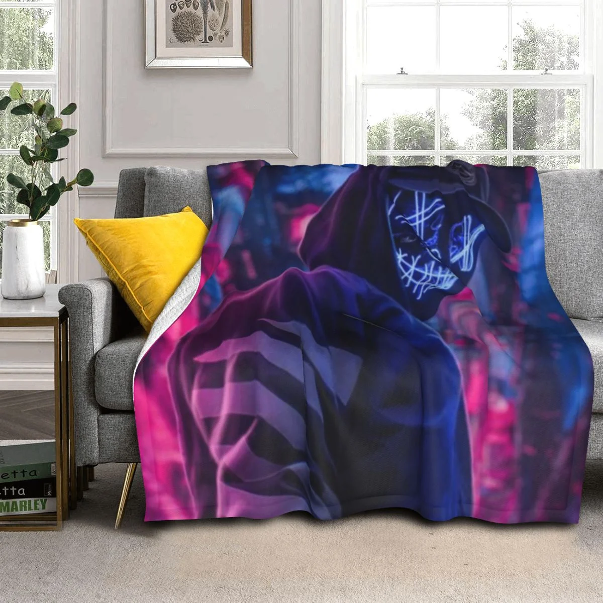 3D Printed Collection of cool Smoke Purge Fleece Blanket Adult Home Office Washable Casual Outdoor Travel | Дом и сад