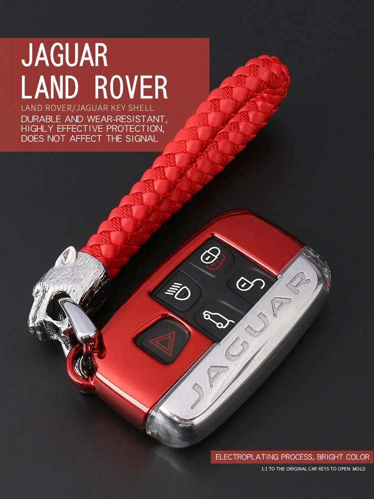 Подходит для Land Rover стильная сумка для ключей Range Rover Sport Edition Aurora freelander 2 found 4 Jaguar xfl автомобильный чехол для ключей с пряжкой