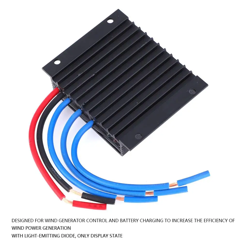 Waterproof Wind Generator Controller PWM Aluminium Alloy with Light-Emitting Diode 48V 600W 15A | Строительство и ремонт