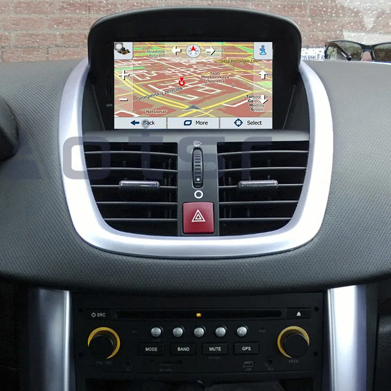 Android 10 4 + 64G Автомобильный плеер 2 Din головное устройство для Peugeot 207 2008 2014 GPS