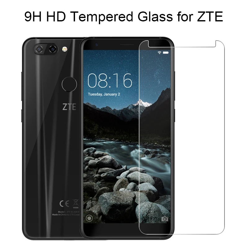 

Front Screen Glass for ZTE Blade V7 Lite V6 V Plus Tempered Glass for Zte Nubia V9 Vita V8 Mini Toughed Glass on V7 Max V8 Pro