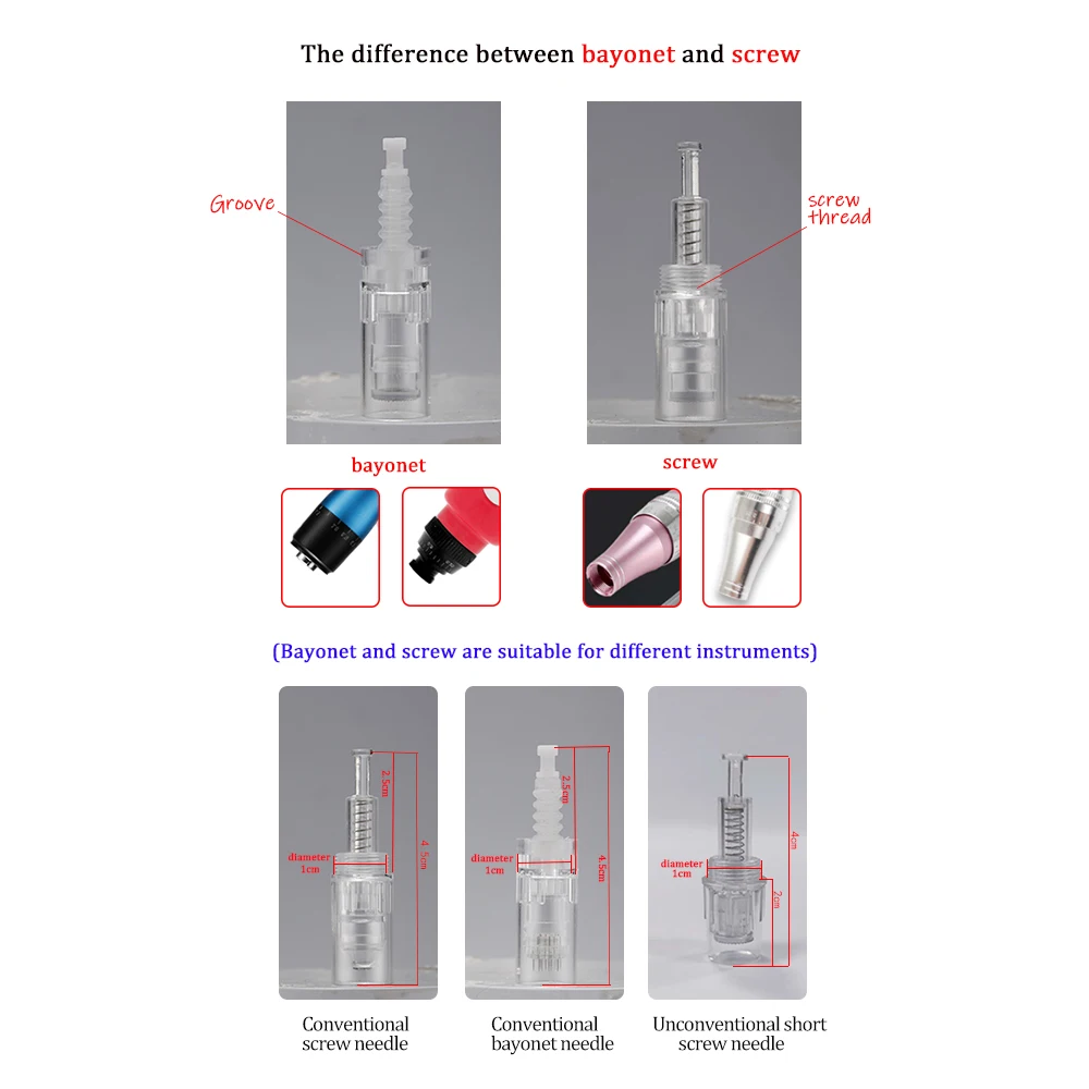 10 шт. картридж для микроиглами 3D или 5D | Красота и здоровье