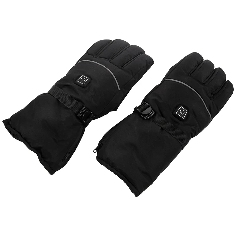 

Winter Outdoor Sports Rechargeable Battery Heating Gloves Three-Speed Thermostat Waterproof Increase Long Warm Heating Gloves
