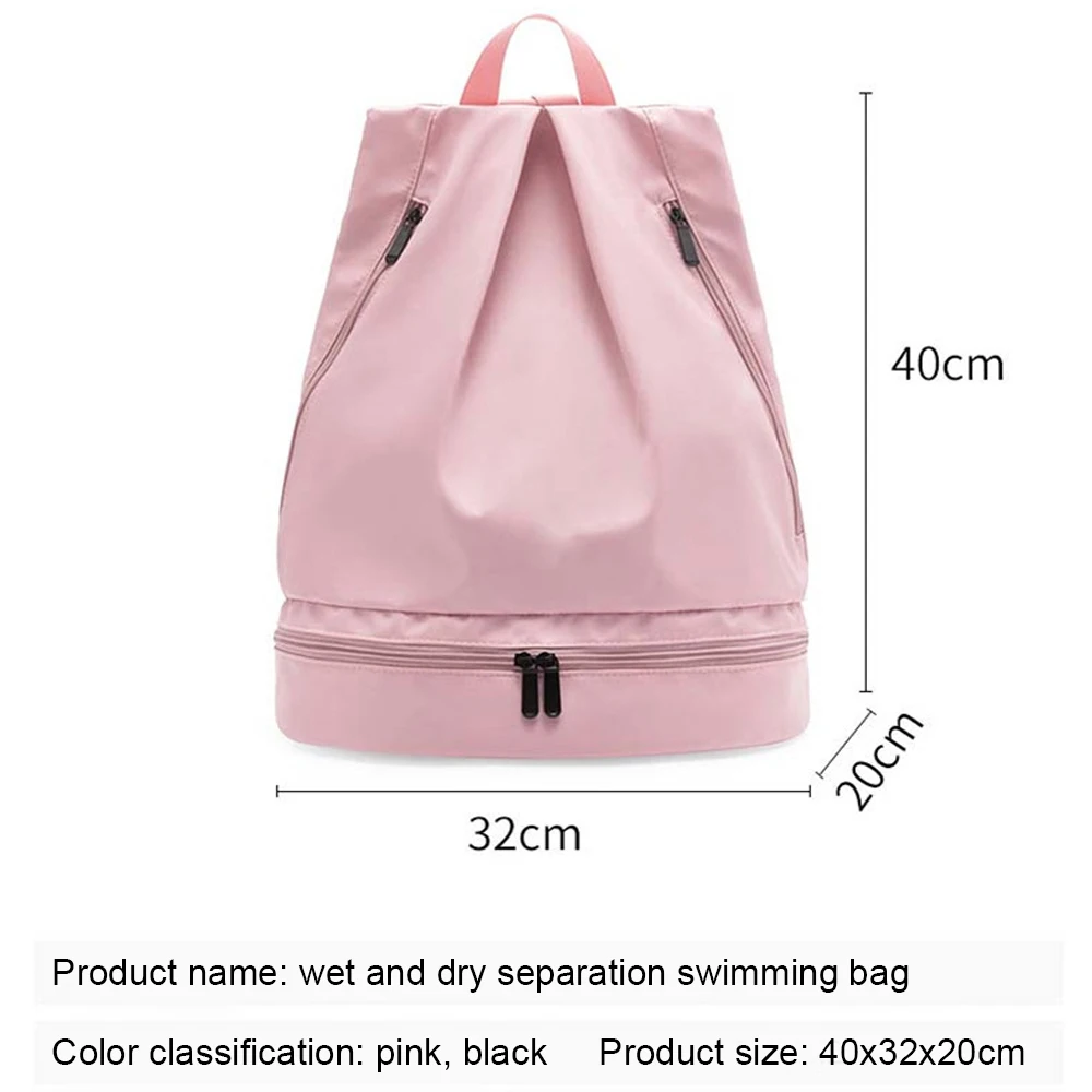 

Gym Bag Waterproof Sports Bag Dry and Wet Swimming Bag Outdoor Backpack for Training Travel Swimming Fitness Bags Softback