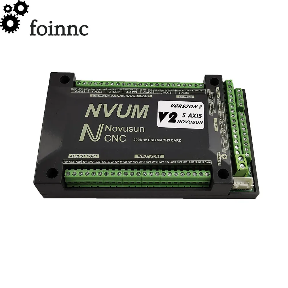 USB-карта Mach3 200 кГц NVUM 3/4/5/6 axis CNC motion controller Slave funct для шагового двигателя