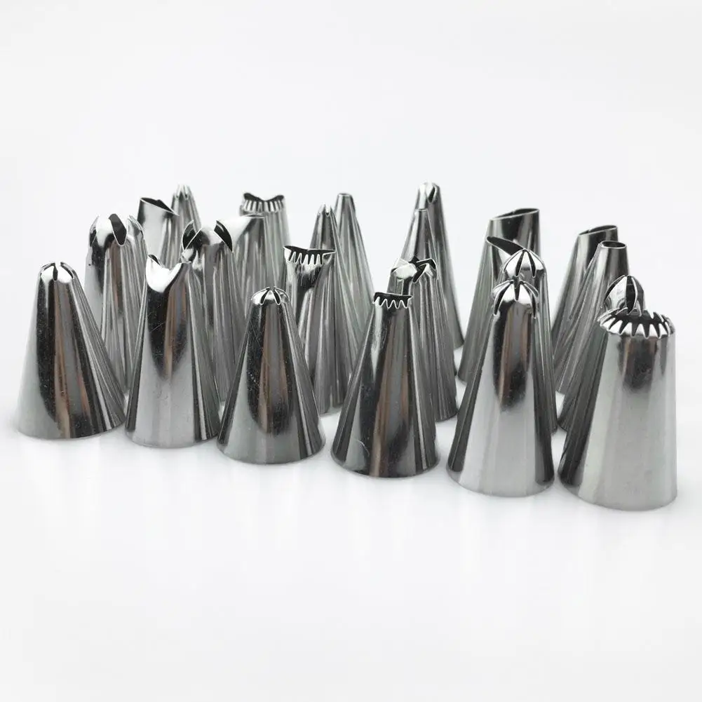 24 шт Сопла кондитерских изделий для сливочного масла набор сделай сам Сталь