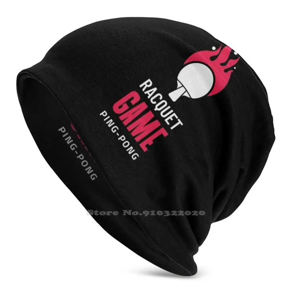 

Racquet Game Ping - Pong 3D Print Cap Fashion Outdoor Beanie Pingpong Trainer Instructor Team Athlete Ping Pong Racquet Game