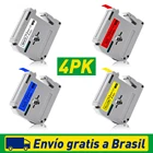 UniPlus 4PK 9 мм 12 мм подходящие для Brother MK ленточный маркер MK231 M-K231 MK631 для Brother этикетка лента герметизирующая ptfe-лента для печати этикеток PT-70 PT80 PT90