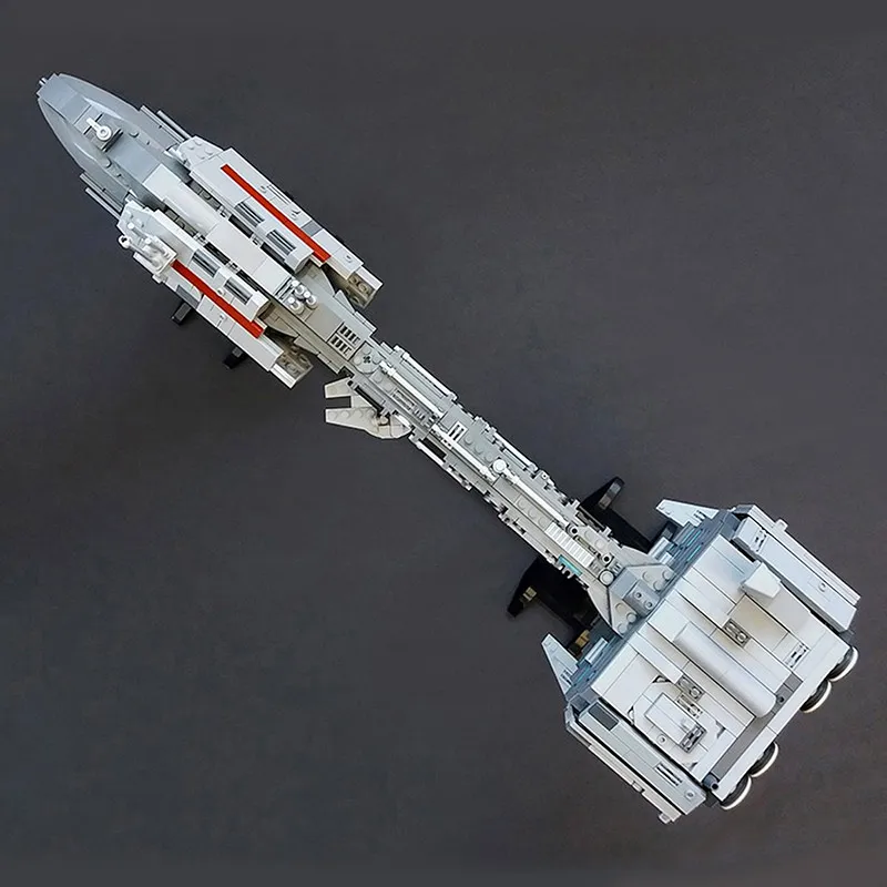 

DIY Medical Frigate Spaceship Model Compatible Bricks Space Series Wars MOC Building Blocks Kids DIY Toys for Children Xmas Gift